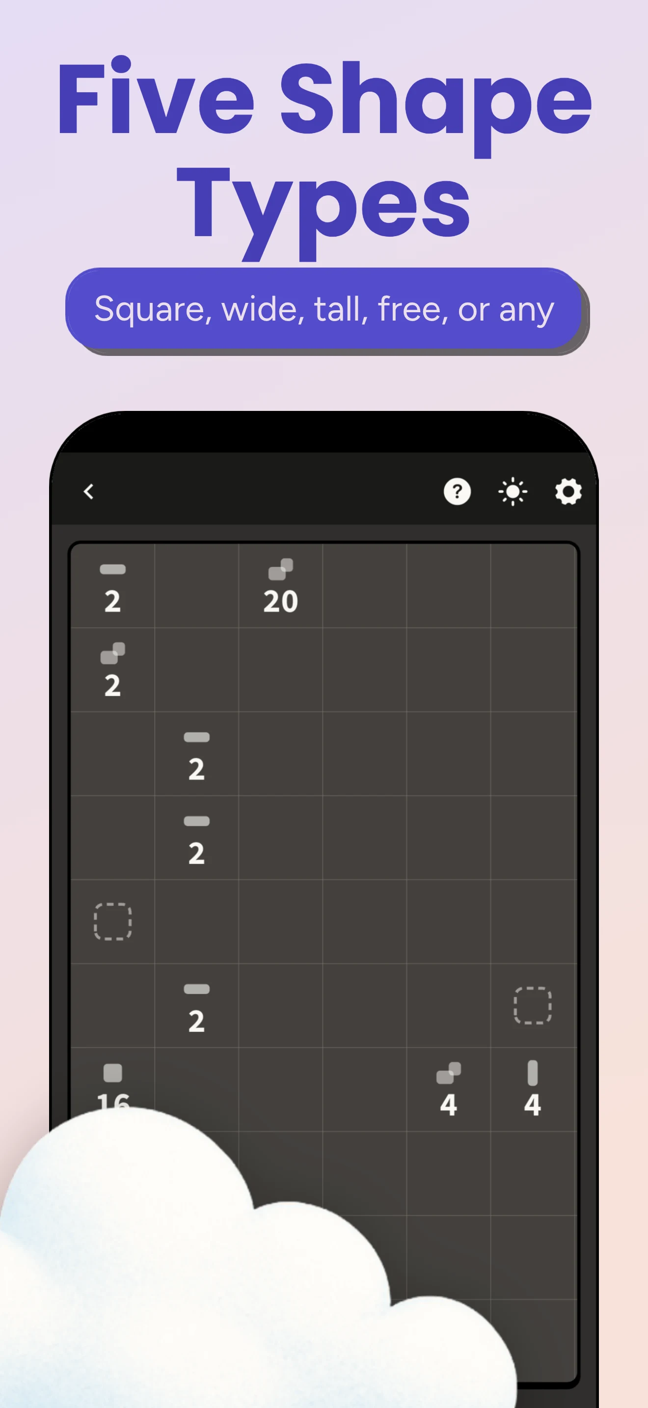 Patches Rectangle Logic Puzzle screenshot